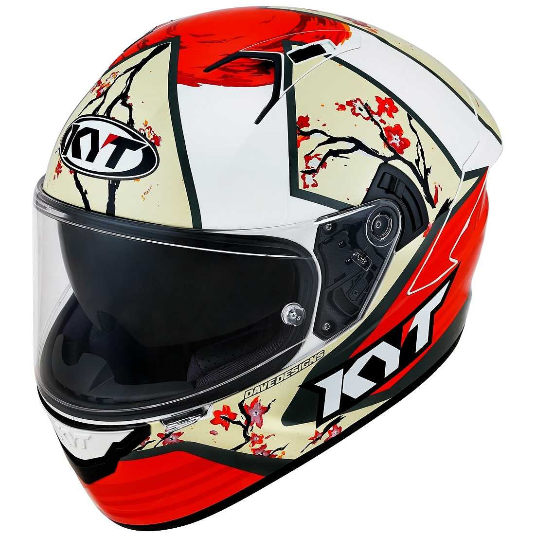 Kask Motocyklowy KYT NF-R XAVI SAKURA replica