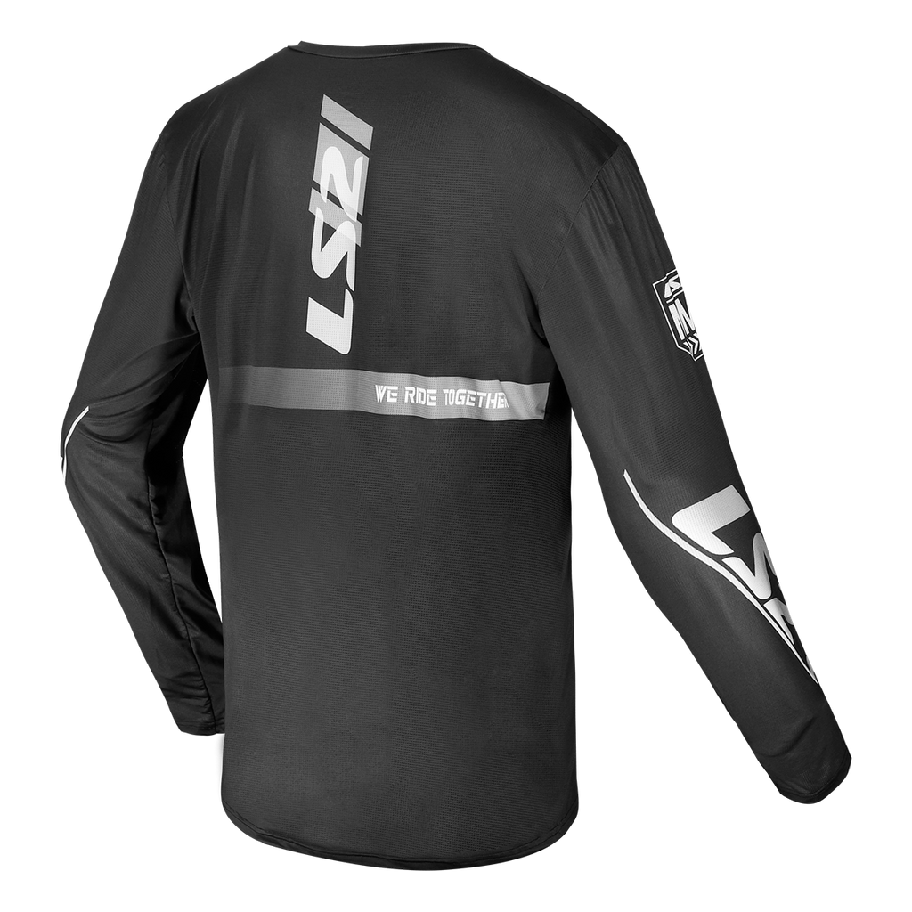 BLUZA LS2 GRAVEL BLACK DARK GREY