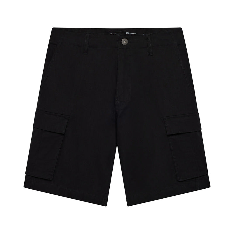 SPODENKI FOX CARGO RIPSTOP BLACK