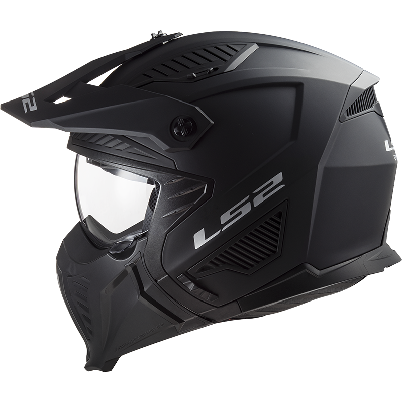 KASK LS2 OF606 DRIFTER SOLID MATT BLACK-06