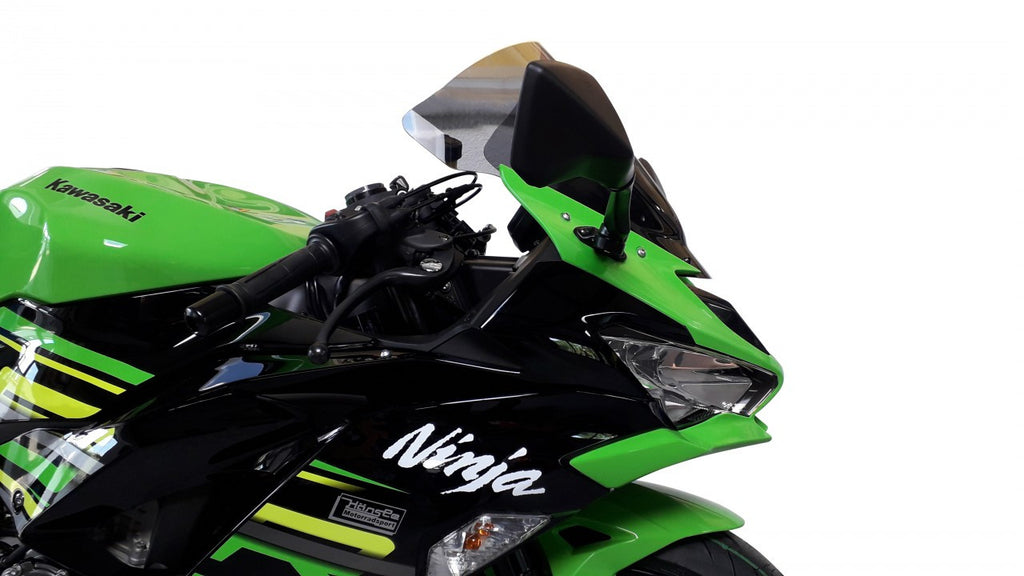 Szyba motocyklowa MRA KAWASAKI NINJA ZX 6 R 2019-2023, forma R, bezbarwna