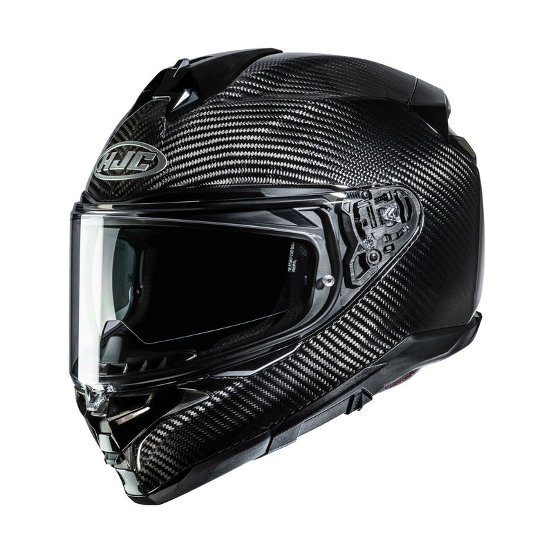 KASK MOTOCYKLOWY HJC F72 SOLID CARBON BLACK