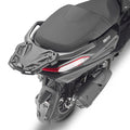 KAPPA STELAŻ KUFRA CENTRALNEGO PIAGGIO MP3 HPE 400 SPORT / 530 EXCLUSIVE '22-'25, (BEZ PŁYTY)
