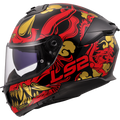 KASK LS2 FF808 STREAM II DRAKO BLACK RED-06