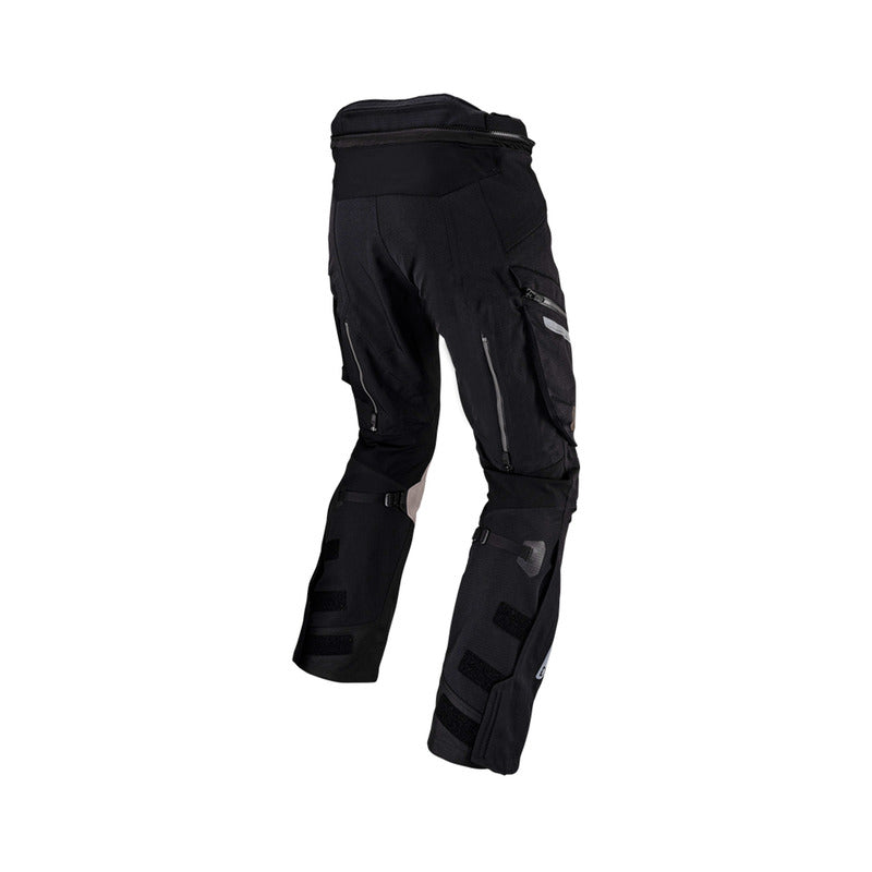 SPODNIE MOTOCYKLOWE TEKSTYLNE LEATT ADV DRITOUR 7.5 STEALTH BLACK GREY – zdjęcie 2