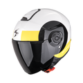 SCORPION KASK EXO-CITY II SHEER WHITE-BK-YELL