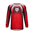 BLUZA MOTOCYKLOWA JUNIOR FOX 180 FRAME RED