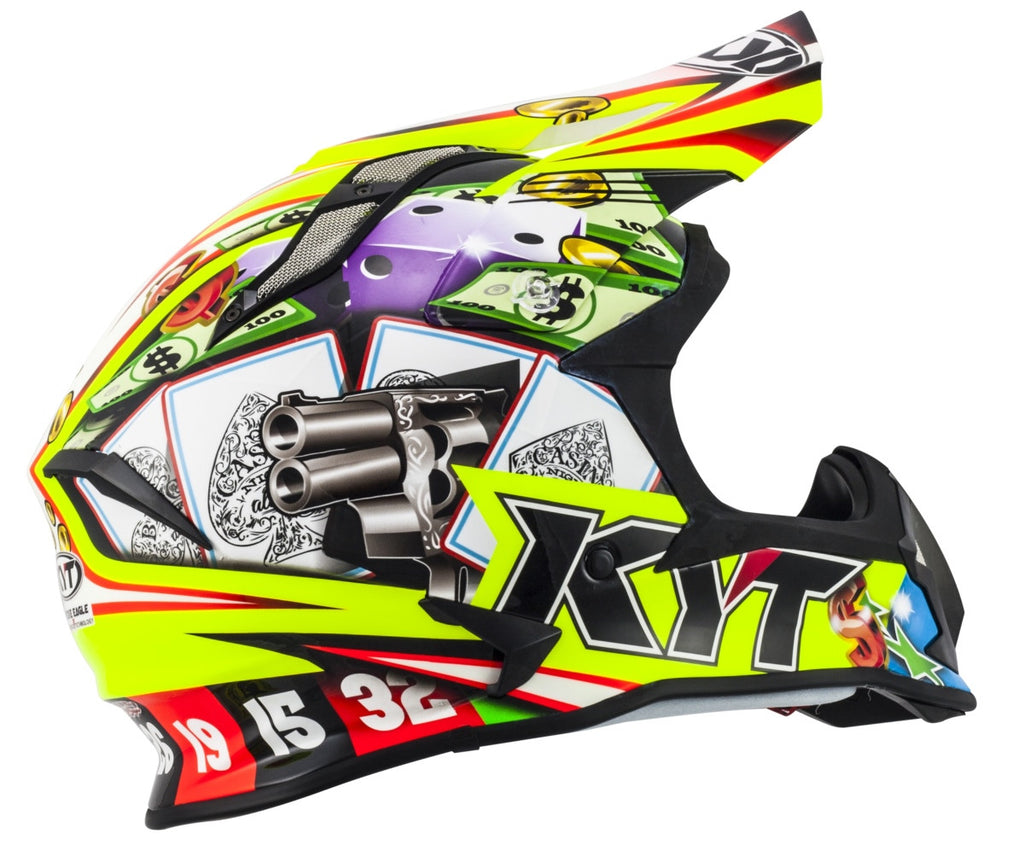 Kask Motocyklowy KYT STRIKE EAGLE ROULETTE – zdjęcie 6