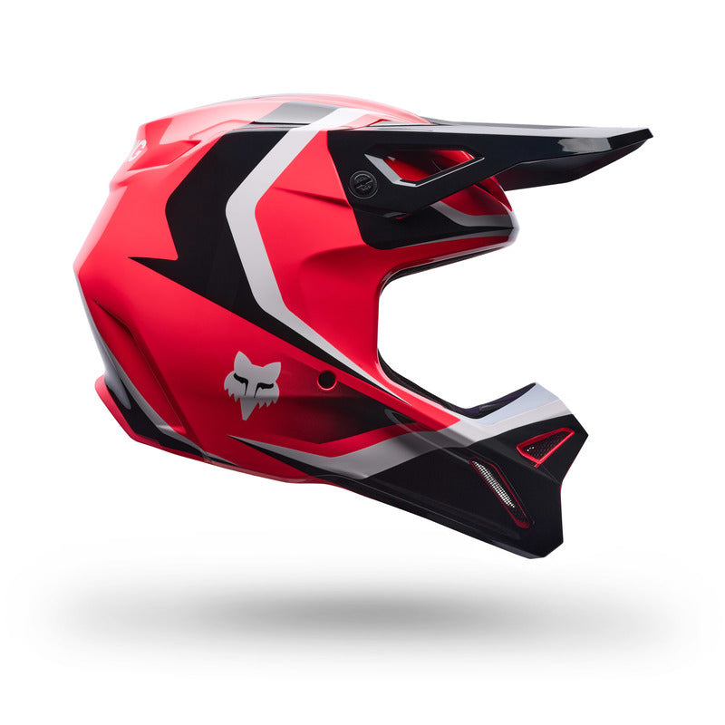 KASK MOTOCYKLOWY JUNIOR FOX V1 FRAME NEON PINK