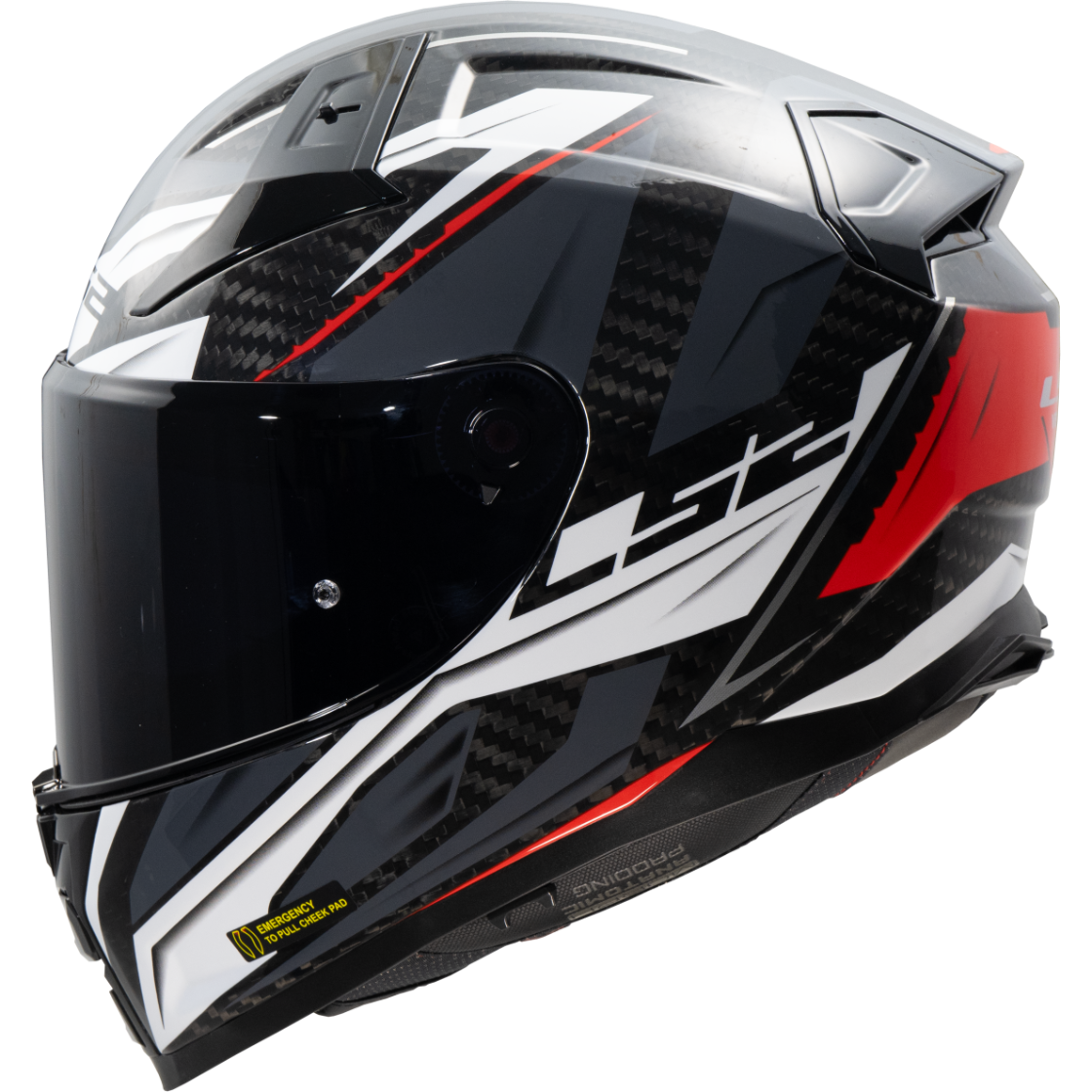 KASK LS2 FF811 VECTOR II C SAVAGE W/RED-06