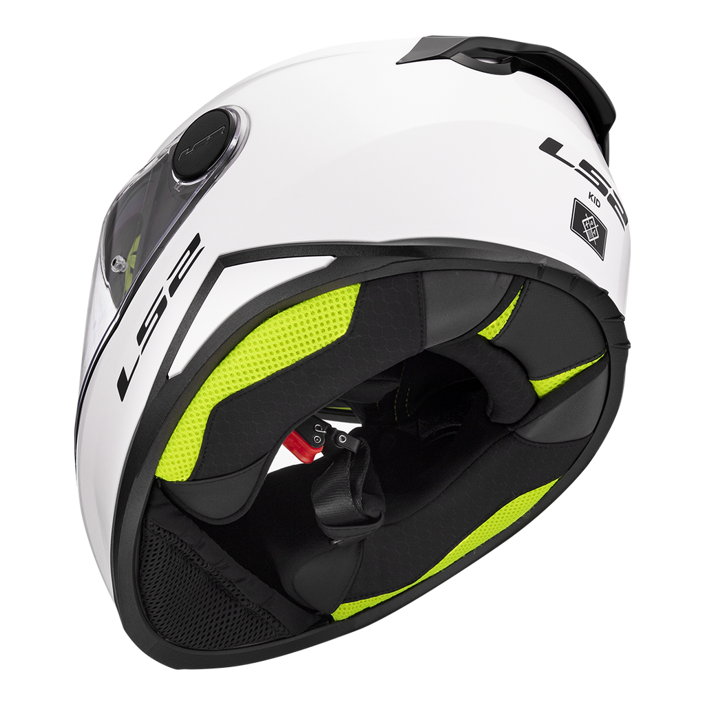 KASK LS2 FF812 KID SOLID WHITE