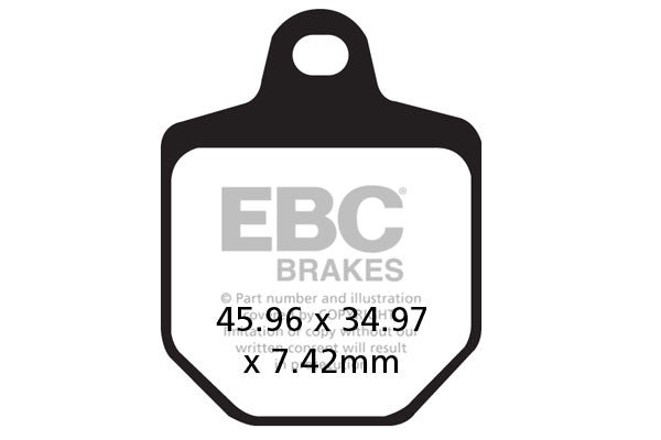 EBC Brakes Klocki hamulcowe EBC FA433/4HH wzmacniane (kpl. na 1 tarcze)