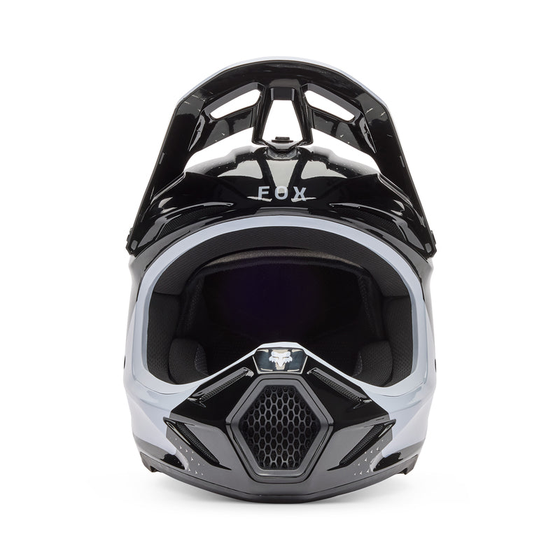 KASK MOTOCYKLOWY FOX V3 TINE BLACK