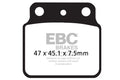 EBC Brakes Klocki hamulcowe EBC FA137R (kpl. na 1 tarcze) (odpowiednik PROX 37.207402)