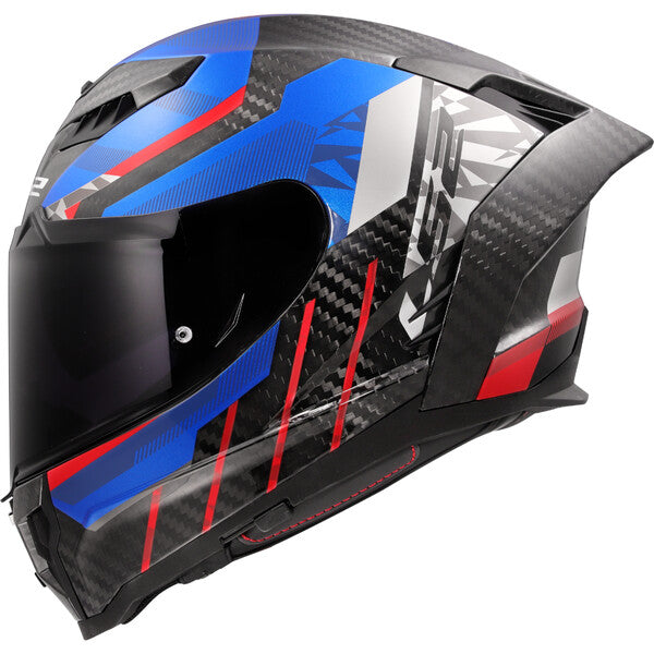 KASK LS2 FF807 DRAGON TRAX BLUE RED