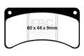 EBC Brakes EBC Klocki kartingowe FA515A (1 kpl. na tarczę)