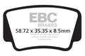 EBC Brakes Klocki hamulcowe EBC FA463R (kpl. na 1 tarcze) (odpowiednik PROX 37.227102)