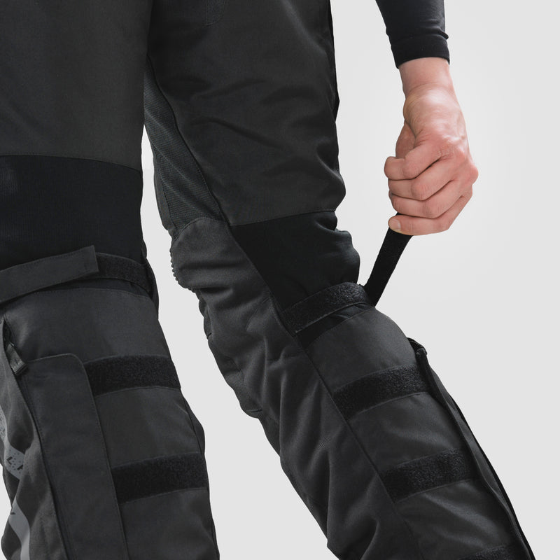 SPODNIE MOTOCYKLOWE TEKSTYLNE REBELHORN CUBBY 5 BLACK (KRÓTKA NOGAWKA)