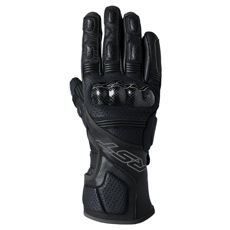 RĘKAWICE MOTOCYKLOWE RST FULCRUM BLACK BLACK XS