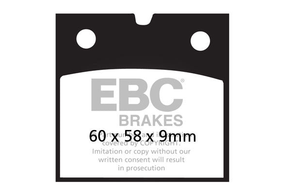 EBC Brakes Klocki hamulcowe EBC FA077 (kpl. na 1 tarcze)