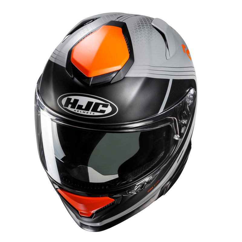 KASK MOTOCYKLOWY HJC RPHA71 FREPE BLACK SILVER