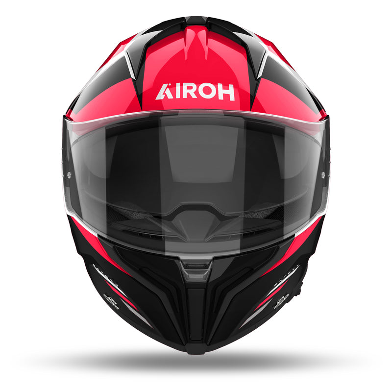 KASK MOTOCYKLOWY AIROH MATRYX THRON RED GLOSS