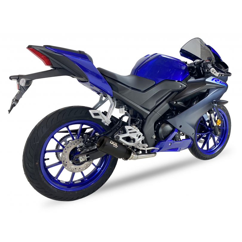 Tłumik IXIL YAMAHA YZF-R 125 21-23 (RE40) typ RB (waga: 900g, długość: 230 mm., materiał: Inox AISI304, kolor: Black painted) FU