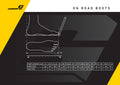 Buty motocyklowe GAERNE G-RAZOR GORE-TEX TURYSTYCZNE szare