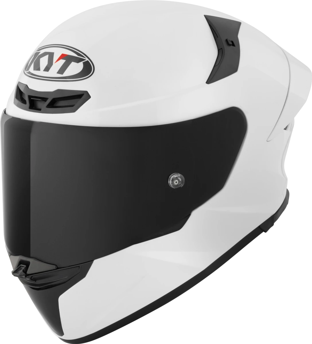 Kask motocyklowy KYT TT-REVO PLAIN Biały
