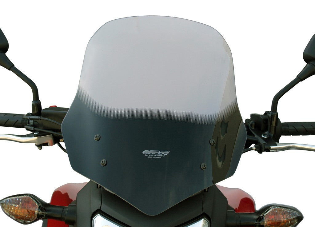 Szyba motocyklowa MRA HONDA NC 750 X RC72 2014-2015, forma T, przyciemniana