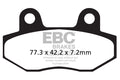 EBC Brakes Klocki hamulcowe EBC FA086 (kpl. na 1 tarcze)