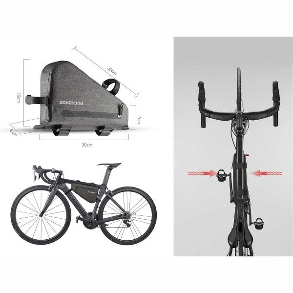 Torba rowerowa trójkątna pod ramę ROCKBROS AS-017 5L sakwa wodoodporna