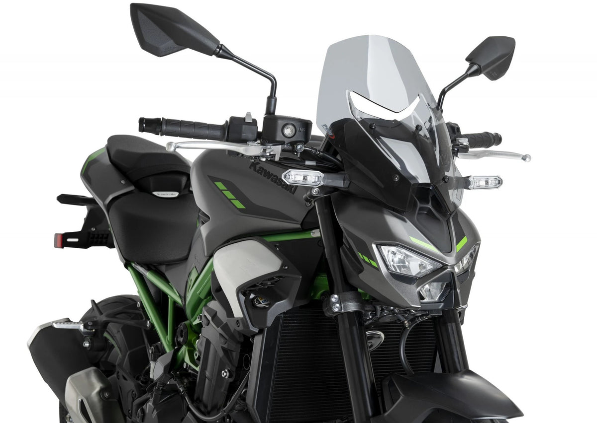 SZYBA OWIEWKA PUIG TOURING DO KAWASAKI Z900 25 LEKKO PRZYCIEMNIONA