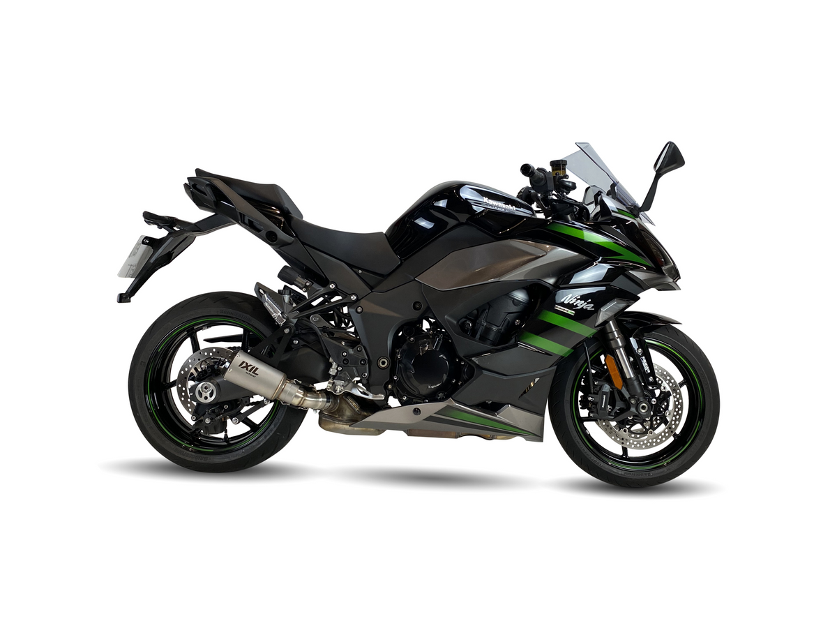Tłumik IXIL KAWASAKI NINJA 1000 SX 20-23 (ZXT02K) typ RC (waga: 800g, długość: 230 mm., materiał: Inox AISI304, kolor: Bright re