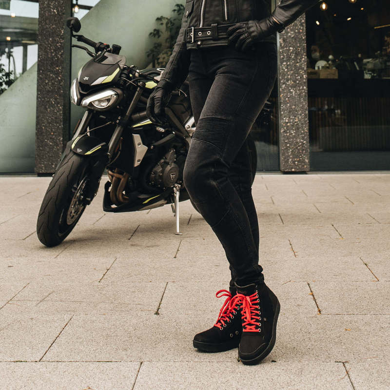 JEANSY MOTOCYKLOWE DAMSKIE OZONE AGNESS 2 BLUE