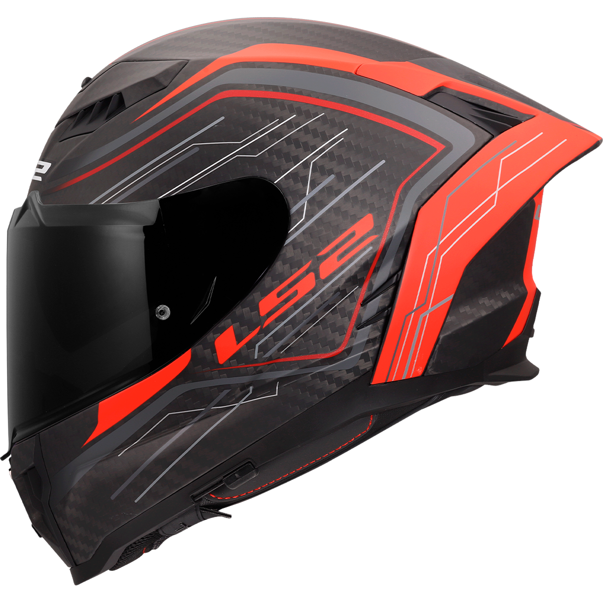 KASK LS2 FF807 DRAGON SUBIC RED