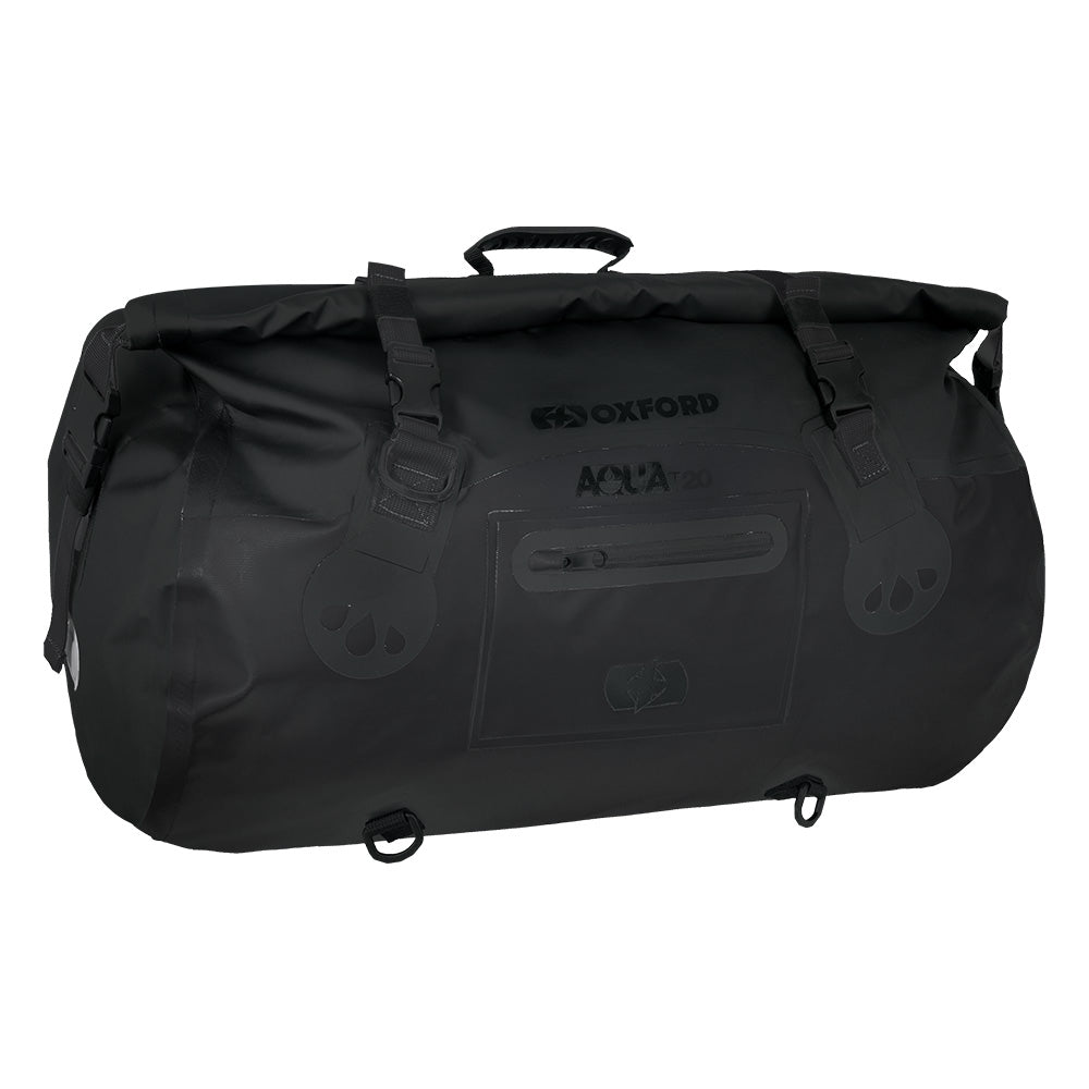 OXFORD TORBA AQUA T-20 ROLLBAG WODOODPORNA POJEMNOŚĆ 20L KOLOR CZARNY/SZARY (STARY KOD: OL993) – zdjęcie 2
