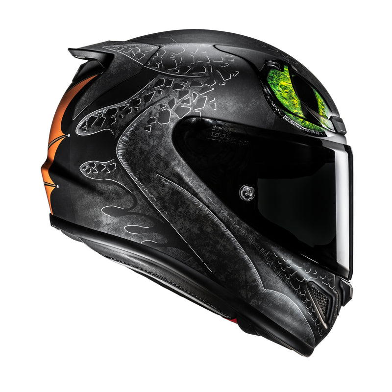 KASK MOTOCYKLOWY HJC RPHA12 TOOTHLESS 2 UNIVERSAL BLACK