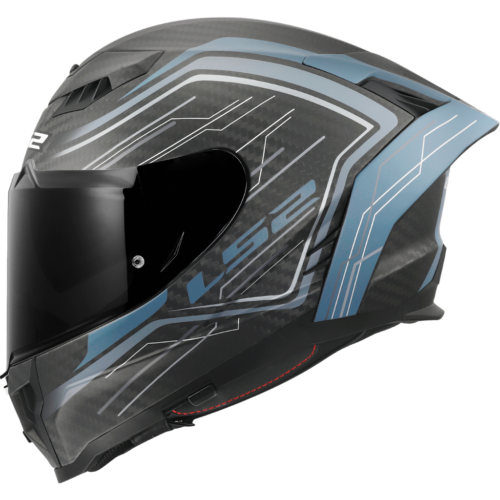 KASK LS2 FF807 DRAGON SUBIC BLUE PETROL
