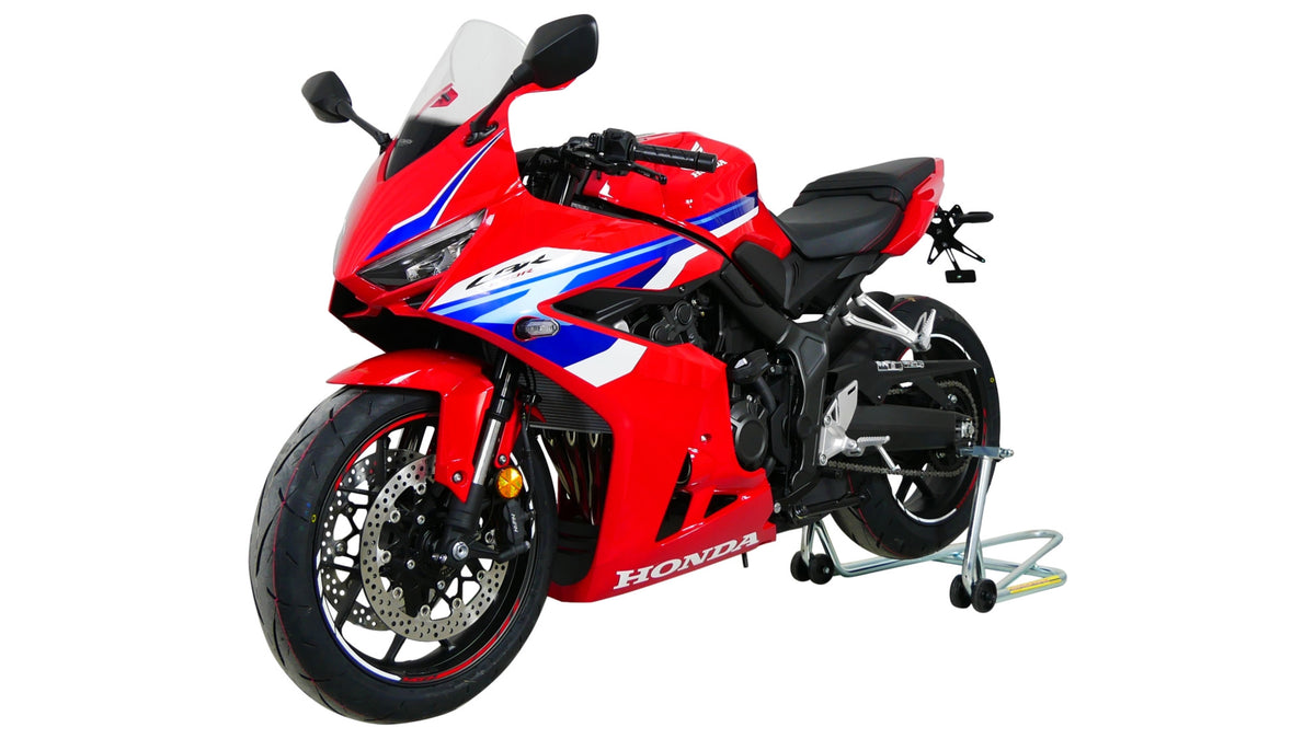 Szyba motocyklowa MRA HONDA CBR 650 R / E-CLUTCH 2024-, forma R, bezbarwna