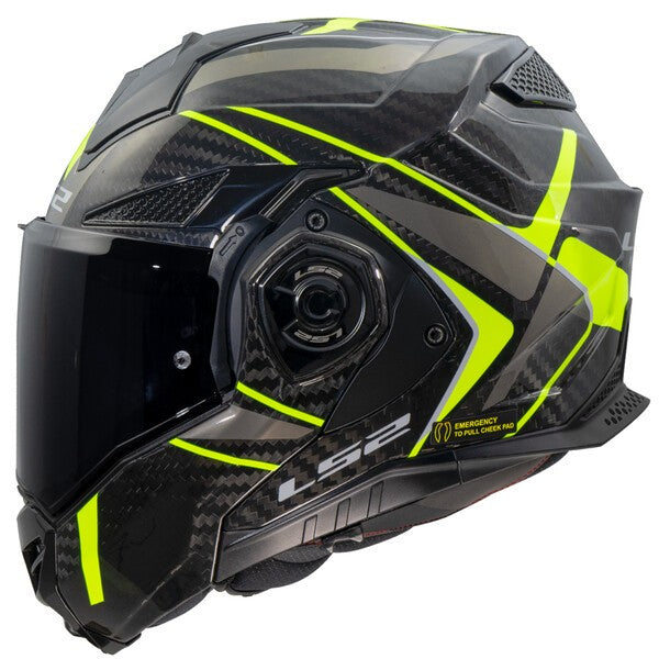 KASK LS2 FF901 ADVANT X C FUTURE II H-V YEL.-06