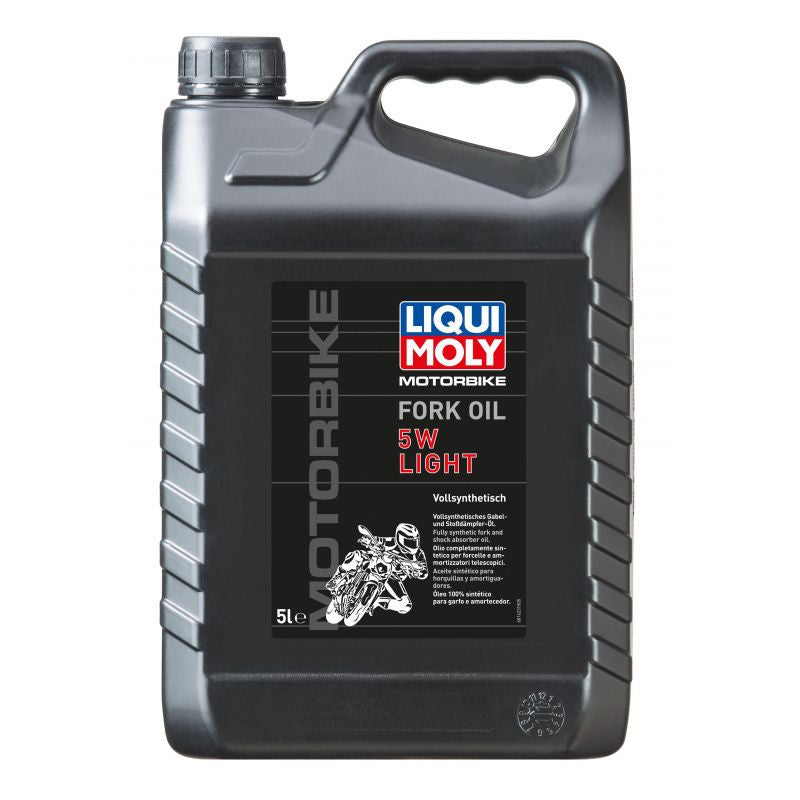 LIQUI MOLY Olej do amortyzatorów motocyklowych 5W Light 5 litrów