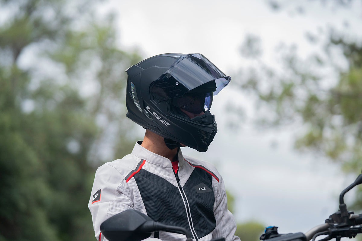 KASK LS2 FF818 STORM III KAOS BLACK PUR. BLUE