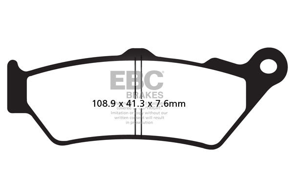 EBC Brakes Klocki hamulcowe EBC FA209/2HH wzmacniane (kpl. na 1 tarcze)