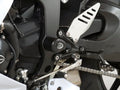 CRASHPADY AERO RG RACING SWINGARM PIVOT, KAWASAKI ZX6R 13- BLACK