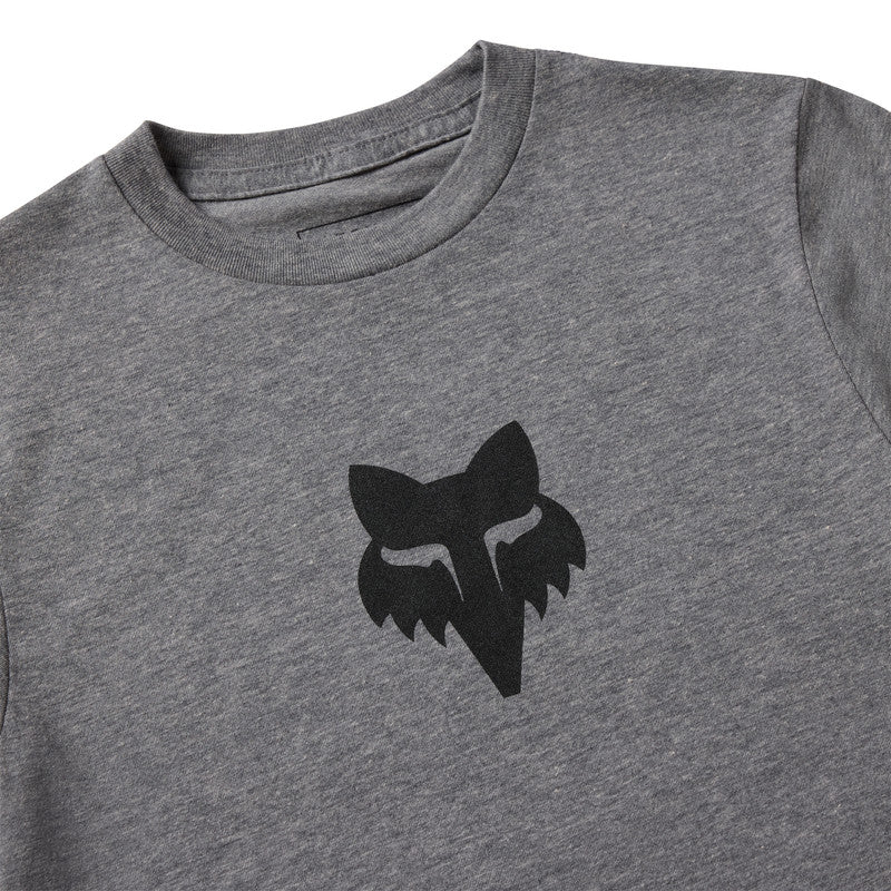 T-SHIRT JUNIOR FOX HEAD HEATHER DARK GREY