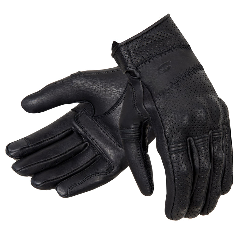 RĘKAWICE MOTOCYKLOWE DAMSKIE OZONE STICK CUSTOM 2 BLACK WXXS