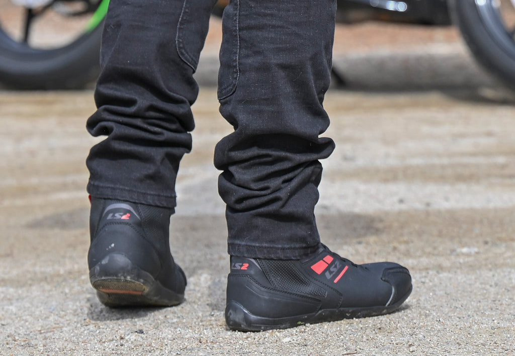 BUTY LS2 GARRA MAN BLACK RED