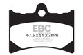 EBC Brakes Klocki hamulcowe EBC FA126 (kpl. na 1 tarcze)