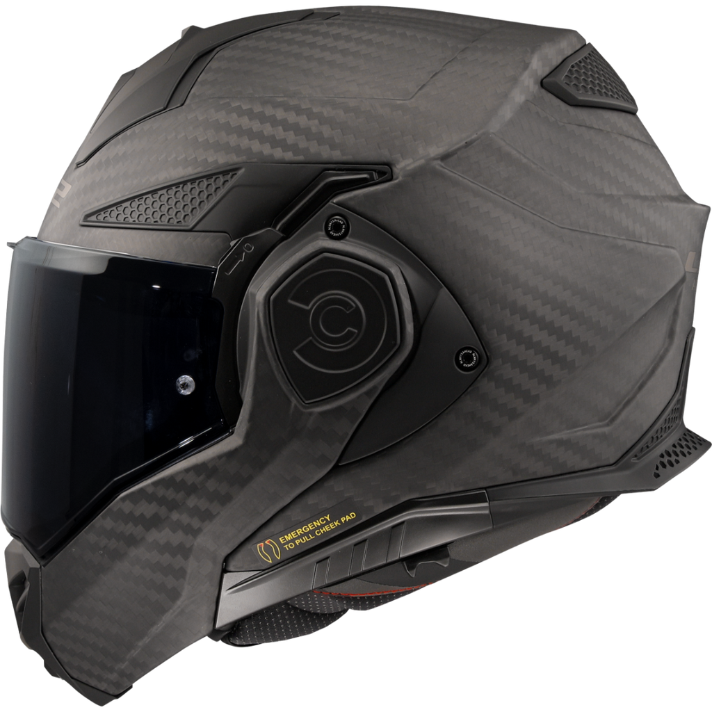 KASK LS2 FF901 ADVANT X SOLID MATT CARBON-06